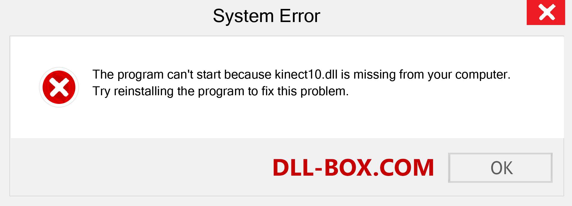  kinect10.dll file is missing?. Download for Windows 7, 8, 10 - Fix  kinect10 dll Missing Error on Windows, photos, images